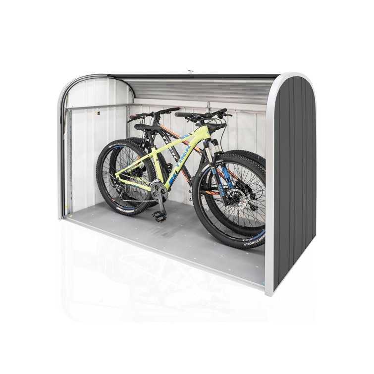 Metal horizontal 2024 bike storage